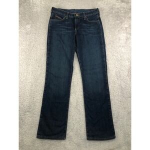 Wrangler Jeans Womens 7/8 (31x32.5) Blue NWT Q-Baby Cowgirl Tuff Buck